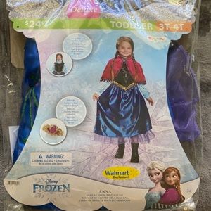 Toddler 3t/4t Disney Frozen Anna Costume